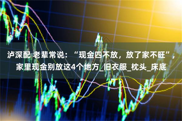 泸深配 老辈常说：“现金四不放，放了家不旺”，家里现金别放这4个地方_旧衣服_枕头_床底